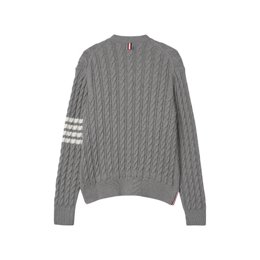 톰브라운 4바 케이블 니트 브이넥 가디건(2color) ⚡국내배송📦