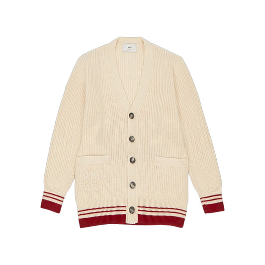 아미 울 립드 가디건(2color)