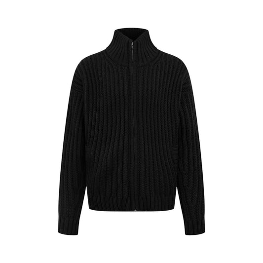 아크네 스튜디오 울 집 가디건 블랙