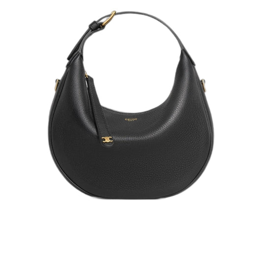 셀린느 틴 루루 그레인드 카프스킨 블랙