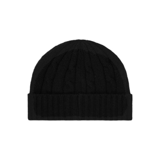 셀린느 트리옹프 케이블 니트 비니 블랙 ⚡국내배송📦