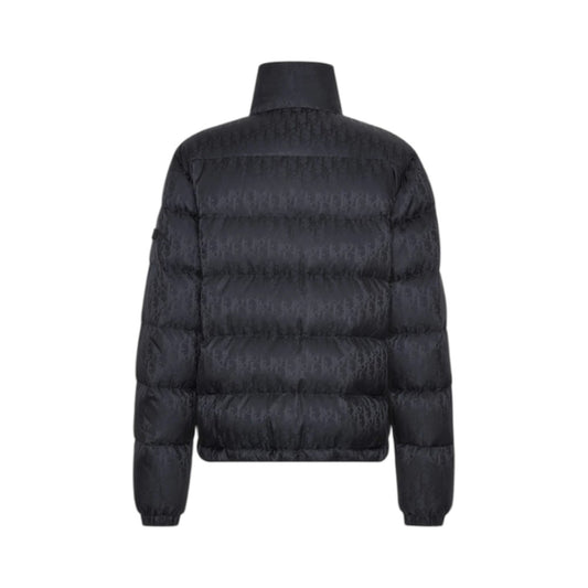 디올 오블리크 다운 자켓 블랙 나일론 자카드 ⚡국내배송📦