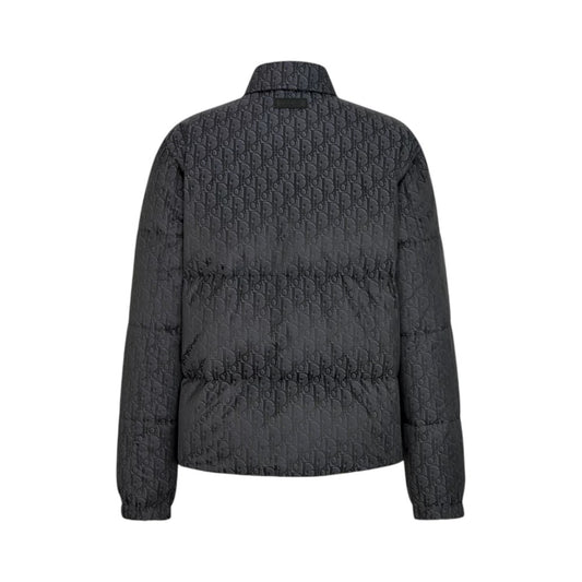 디올 오블리크 다운 오버 셔츠 블랙