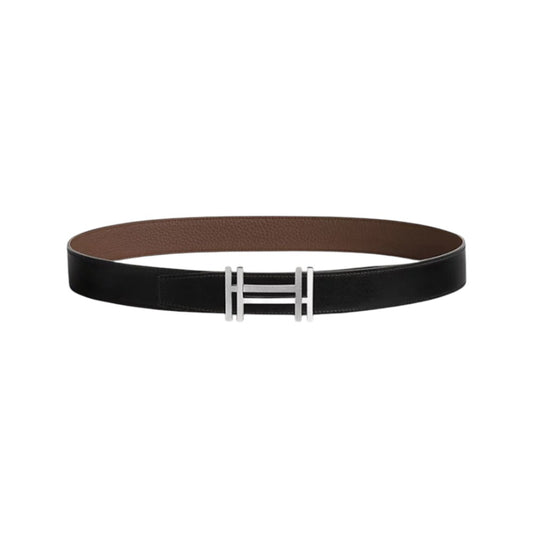 에르메스 H 오 까레 벨트 버클 & 리버시블 가죽 스트랩 32mm