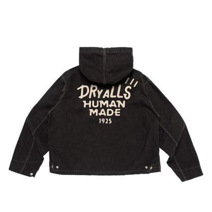 휴먼 메이드 후드 자켓 블랙 ⚡국내배송📦