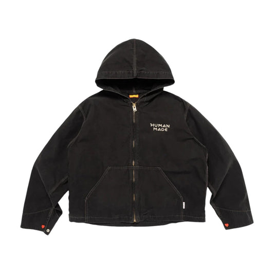 휴먼 메이드 후드 자켓 블랙 ⚡국내배송📦