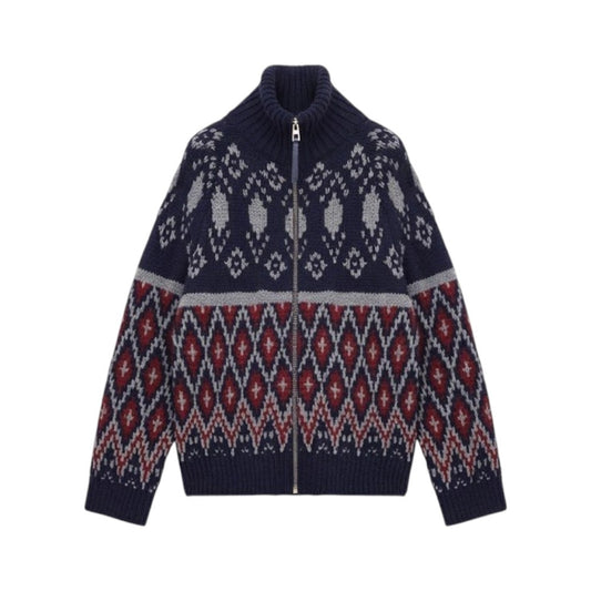 로에베 울 소재 지퍼업 가디건 ⚡국내배송📦