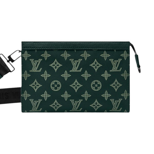 루이비통 가스통 웨어러블 월렛 모노그램 쉐도우 그린