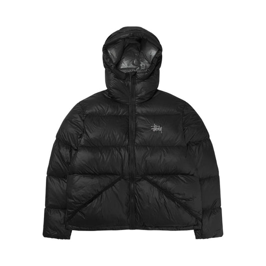 스투시 다운 파카 마이크로 립스탑 팬텀 블랙 ⚡국내배송📦